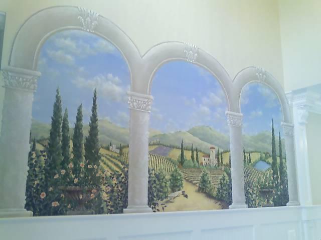 Mural of Tuscany